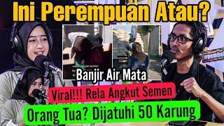 ADA YAH PEREMPUAN KAYAK GINI⁉️Aini Viral Krn Angkut Semen, Dijatuhi 50 Sak Semen-Podcast Rijal