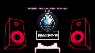 EXTREME 1000K HZ BASS TEST ️️️️️️️️️️️️