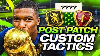 POST PATCH CUSTOM TACTICS & FORMATIONS!  FIFA 23 Ultimate Team