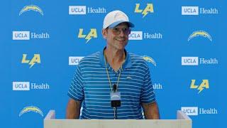 Jim Harbaugh On Prep for Rams | LA Chargers