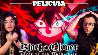 BLACK CLOVER: La Espada del Rey Mago | LA PELICULA REACCIÓN