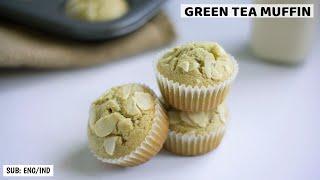 HOW TO MAKE GREEN TEA MUFFIN EASY RECIPE | MATCHA MUFFIN RECIPE