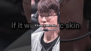 Faker using skin?!  league of legends