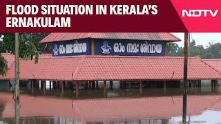 Kerala Flood | Flood Situation In Kerala’s Ernakulam, Aluva Mahadeva Temple Submerged