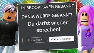 Ich darf erst reden, WENN DANIA IN BROOKHAVEN GEBANNT IST...