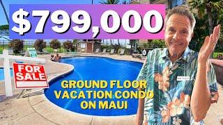 Ground Floor Vacation Condo For Sale | Maui Hawaii Real Estate