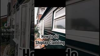 Pvc Shiplap Cladding Tutorial in my “Videos”