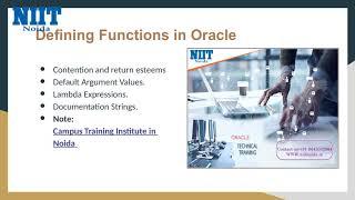 Oracle Training Institutes in Noida