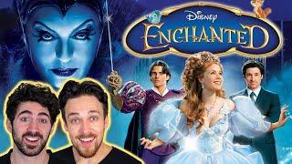 First Time Watching *ENCHANTED* (is this the best Disney Romance??)