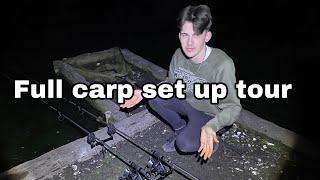 My full carp fishing set up tour