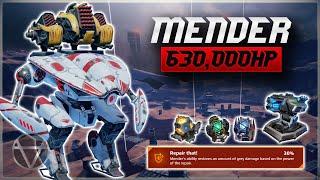 [WR]  Immortal Mender Gets 630,000 HP w/New Turret – Mk3 Gameplay | War Robots