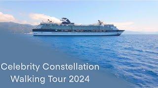 Celebrity Constellation Cruise Ship Walk Through in 4K