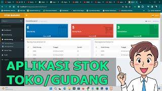 APLIKASI STOK TOKO/GUDANG BERBASIS WEBSITE - FULL SOURCE CODE