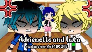 Adrienette and Luka stuck in a room for 24 hours | MLB | • Gacha Club • | Original? |