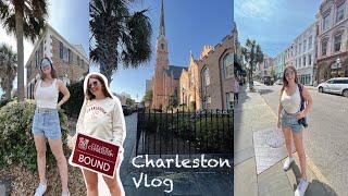 CHARLESTON VLOG // things to do, places to eat + College of Charleston tour