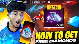 How To Get Free 5000 Diamond in Free Fire Trick || FireEyes Gaming