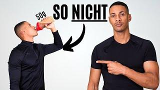 PROTEINE optimal für den MUSKELAUFBAU nutzen! (Science Based)