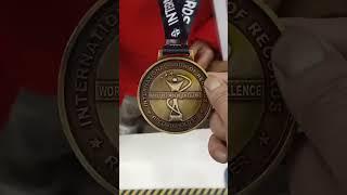 International book of records #worldrecordholder #aamish #rubikscube #fastestsolver #youtube #win