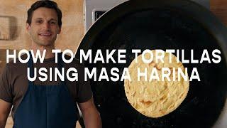 How To Make A Tortilla With Masa Harina