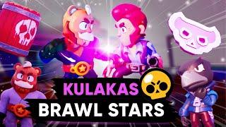 Brawl Stars VS КУЛАКАС: захват кристаллов.  #brawlstars #3danimation