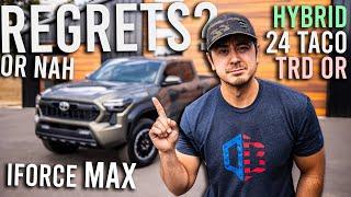 WAS IT THE RIGHT CHOICE? 2024 Toyota Tacoma iForce MAX TRD Off-Road Review and Thoughts