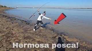 LINDA PESCA en VUELTA DE OBLIGADO, SAN PEDRO, MUCHA COSTA para pescar y SE PUEDE ACAMPAR.