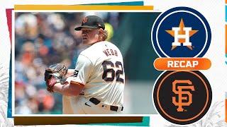 Astros vs. Giants Game Highlights (6/12/24) | MLB Highlights