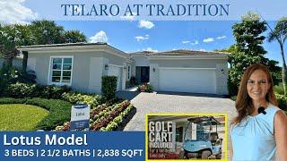 Largest Floorplan Telaro At Tradition - Lotus -Mattamy Homes Port St Lucie Fl