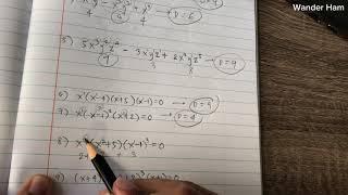 How to find the DEGREE OF A POLYNOMIAL