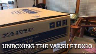 Unboxing the Yaesu FTdx10 (Video #1 in this series) #yaesu #hamradio #ftx10