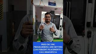 free CNC programming and practical training with 100 percent placement support #sigmayouthengineers