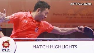 2016 World Championships Highlights: Xu Xin vs Jun Mizutani