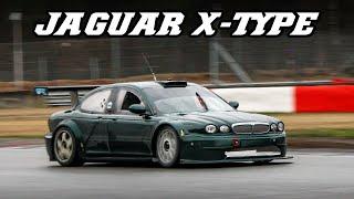 Jaguar X-type silhouette - screaming V6 (F1 sound)