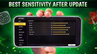 New Sensitivity Setting [ After Update ]  Best Sensitivity After Update in Free Fire "