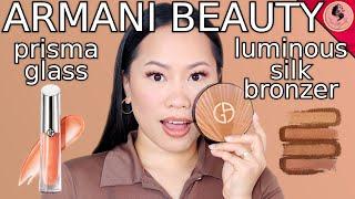 IT'S SO BIG! | ARMANI BEAUTY LUMINOUS SILK CREAMY BRONZING POWDER WITH PRISMA GLASS LIP GLOSS