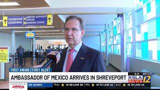 Ambassador of Mexico arrives in Shreveport, La. for Community Renewal International 30th Annivers...