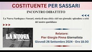 Convegno - La Nuova Sardegna e Sassari