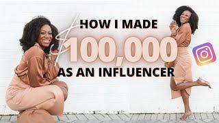 HOW I MADE 6 FIGURES MY FIRST YEAR AS A FULL TIME INFLUENCER