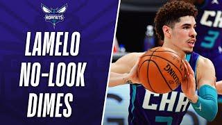 LaMelo's BEST No-Look Assists  | #NBARooks