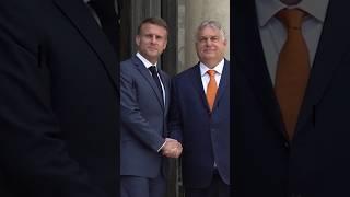 France's Macron Meets Hungary's Orban for Talks in Paris