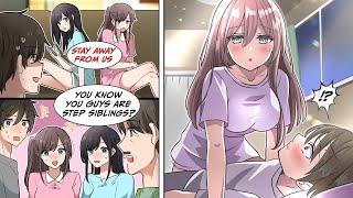 [Manga Dub] P18 We are not blood sisters, and then… [RomCom] | FlamiNara