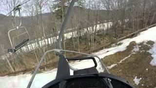 Downhill ski  Loon Mountain New Hampshire March 2016 Jose Aristeguieta