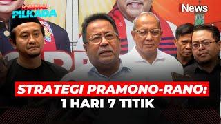 Strategi Pramono-Rano 1 hari 7 Titik, Efektif Jangkau Semua Wilayah Jakarta