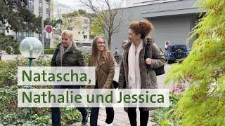 Porträt Natascha, Nathalie & Jessica, Sachbearbeiterinnen Immobilienbewirtschaftung bei Spross