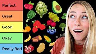 I Ranked The 43 BEST High Fiber Foods For Weight Loss [Tier List]