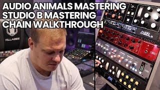 Audio Animals Mastering Studio B Mastering Chain Walkthrough