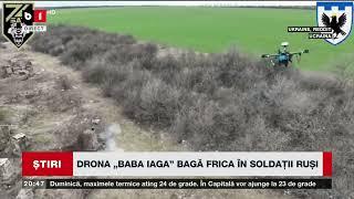 DRONA  ”BABA IAGA” BAGĂ FRICA ÎN SOLDAȚII RUȘI. Știri B1TV_18 mai 2024