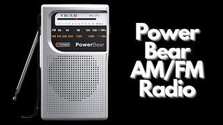 NEW TRANSISTOR RADIO! : POWER BEAR AM FM RADIO : TECH REVIEW