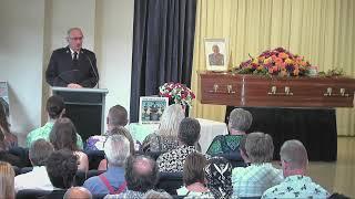 Andrew 'Greedy' Smith's funeral service