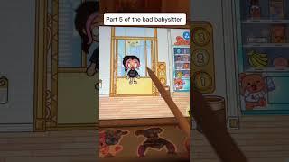 THE BAD BABYSITTER||*WITH VOICE*|| Toca boca roleplay